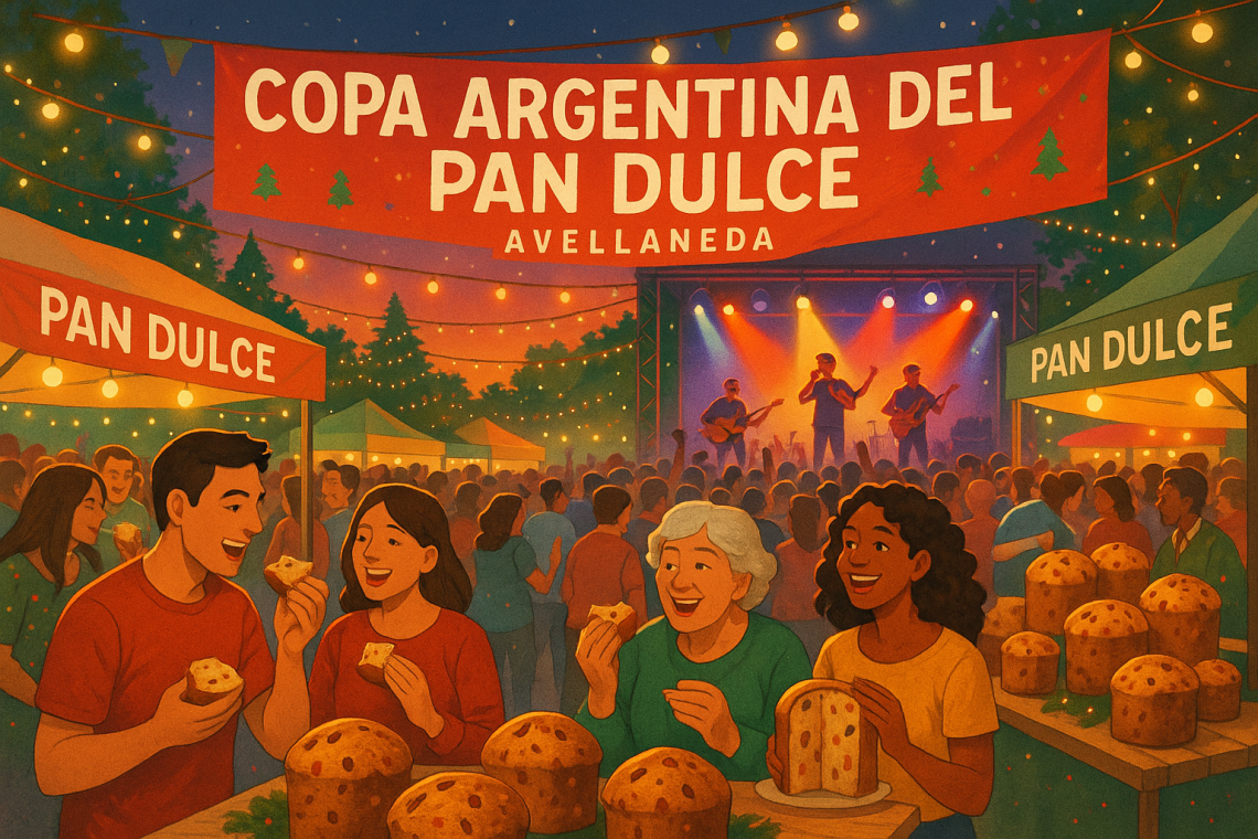 Copa Argentina del Pan Dulce 2025: miles de vecinos disfrutaron la fiesta en Avellaneda
